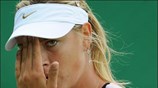 Η Ρωσίδα Maria Sharapova προπονείται πριν την έναρξη του τουρνουά του Γουίμπλεντον. ...