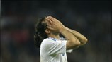Ο Σωτήρης Κυργιάκος αντιδρά μετά το τέλος του αγώνα με τη Ρωσία. ...
