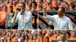 Ο προπονητής της Εθνικής ομάδας της Ολλανδίας Μάρκο Βαν Μπάστεν αντιδρά κατά ...