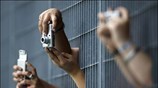Φίλαθλοι προσπαθούν να φωτογραφίσουν την ομάδα της Πορτογαλίας να προπονείται ενόψει του ...