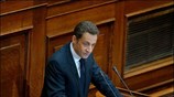 «Θέλω να σας προτείνω ένα καινούργιο σλόγκαν: Ελλάς - Γαλλία νέα συμμαχία», ...