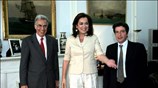 Η ΥΠΕΞ Ντόρα Μπακογιάννη συναντήθηκε σήμερα με τον Ευρωπαίο Διαμεσολαβητή Νικηφόρο Διαμαντούρο ...
