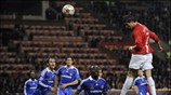 Ο Κριστιάνο Ρονάλντο ανοίγει το σκορ για τους «κόκκινους διαβόλους» στο 26΄. ...