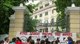 Πορεία διαμαρτυρίας φοιτητών του τμήματος Αρχιτεκτονικής του Αριστοτελείου Πανεπιστημίου Θεσσαλονίκης με κατάληξη ...