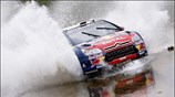 Ο Ισπανός Dani Sordo οδηγεί το Citroen C4 στις ειδικές διαδρομές του ...