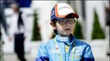 Ενας νεαρός φίλος της F1 στα πιτ της πίστας της Κωνσταντινούπολης. ...