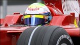 Ο Felipe Massa, με Ferrari, στα ελεύθερα δοκιμαστικά. ...
