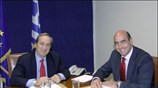 Με τον υπουργό Εμπορικής Ναυτιλίας, Αιγαίου και Νησιωτικής Πολιτικής Γιώργο Βουλγαράκη συναντήθηκε ...