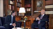 Ο Πρόεδρος της Δημοκρατίας Κάρολος Παπούλιας συναντήθηκε με τον  βουλευτή της ...
