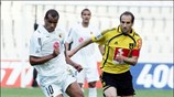 Με γκολ του Νίκου Λυμπερόπουλου η ΑΕΚ νίκησε 1-0 τον ¶ρη, στο ...