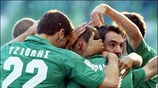 Με 4-1 επικράτησε της ΑΕΚ ο Παναθηναϊκός στη 2η αγωνιστική των πλέι ...
