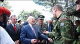 Ο Πρόεδρος της Δημοκρατίας Κάρολος Παπούλιας επισκέφτηκε το 628 ΤΠ, στους Φιλιάτες ...