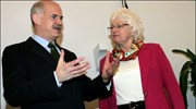 Ο πρόεδρος του ΠΑΣΟΚ Γιώργος Παπανδρέου συναντήθηκε με την επίτροπο Γεωργίας και ...