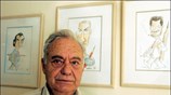 Γελοιογραφίες σχεδιασμένες από νέους και παλαιότερους Ελληνες γελοιογράφους κοσμούν τους τοίχους της ...