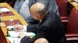 Ο πρόεδρος του ΠΑΣΟΚ Γιώργος Παπανδρέου και ο πρώην πρωθυπουργός Κώστας Σημίτης ...