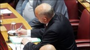 Ο πρόεδρος του ΠΑΣΟΚ Γιώργος Παπανδρέου και ο πρώην πρωθυπουργός Κώστας Σημίτης ...