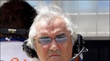 Ο τεχνικός διευθυντής της ομάδας της Renault Flavio Briatore. ...