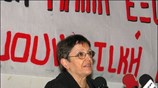 Η Γ.Γ. της Κ.Ε. του ΚΚΕ Αλέκα Παπαρήγα μίλησε στην Σχολή Νομικών ...