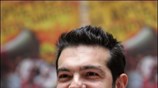 Ο πρόεδρος του Συνασπισμού Αλέξης Τσίπρας μιλά σε εκδήλωση που διοργάνωσε χθες ...
