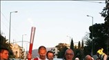 Ο δήμαρχος Αθηναίων Νικήτας Κακλαμάνης στην 6η ημέρα της Λαμπαδηδρομίας για τους ...