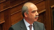 Ο υπουργός Εθνικής ¶μυνας Βαγγέλης Μεϊμαράκης μιλάει στην ολομέλεια της Βουλής, κατά ...