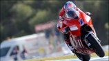 Ο Αυστραλός Casey Stoner στα ελεύθερα δοκιμαστικά του Ισπανικού MotoGP. Ο αγώνας ...
