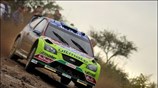 Ο Φιλανδός Mikko Hirvonen οδηγεί εντυπωσιακά το Ford Focus RS WRC στο ...