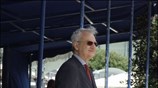 Ο υπουργός Δικαιοσύνης Σωτήρης Χατζηγάκης  παραβρέθηκε στην μαθητική και στρατιωτική παρέλαση ...