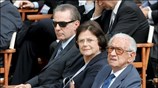 Ο πρόεδρος της ΔΟΕ Ζακ Ρογκ με τη σύζυγό του και ο ...