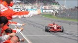 O Φινλανδός Κίμι Ραϊκόνεν με Ferrari ήταν ο νικητής του Μαλαισιανού Γκραν ...