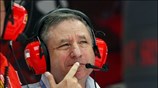 Ο πρώην επικεφαλής της Ferrari, Ζαν Τοντ, το Σάββατο κατά τη διάρκεια ...