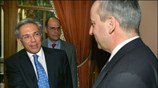 Ο υφυπουργός Εξωτερικών Γιάννης Βαληνάκης συναντήθηκε σήμερα με τον πρόεδρο της Εθνικής ...