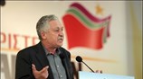 Ο Φώτης Κουβέλης μιλά στην Πανελλαδική Σύσκεψη του ΣΥΡΙΖΑ. ...
