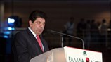 Ο γραμματέας της Νέας Δημοκρατίας Λευτέρης Ζαγορίτης μιλά στην έναρξη του 8ου ...