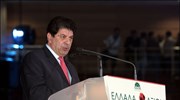 Ο γραμματέας της Νέας Δημοκρατίας Λευτέρης Ζαγορίτης μιλά στην έναρξη του 8ου ...