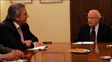 Την ανησυχία του για την κορύφωση της κοινωνικής έντασης εξέφρασε σήμερα ο ...