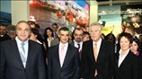 Ο υπουργός Τουριστικής Ανάπτυξης Αρης Σπηλιωτόπουλος εγκαινίασε χθες το ελληνικό περίπτερο στη ...