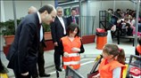 Ο Υπουργός Μεταφορών και Επικοινωνιών Κωστής Χατζηδάκης επισκέφθηκε σήμερα το πάρκο κυκλοφοριακής ...