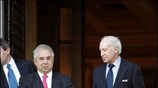 Ο ειδικός απεσταλμένος του Γενικού Γραμματέα του ΟΗΕ, Μάθιου Νίμιτς και ο ...