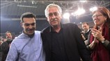 Αμέσως μετά την ανακοίνωση του αποτελέσματος, οι δύο άνδρες ανέβηκαν μαζί στο ...