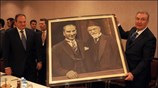Ο πρωθυπουργός Κώστας Καραμανλής συναντήθηκε στην Αγκυρα με τον αρχηγό της αξιωματικής ...
