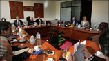 Η υπουργός Απασχόλησης και Κοινωνικής Προστασίας Φάνη Πάλλη-Πετραλιά συναντήθηκε σήμερα με την ...