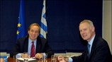 Ο υπουργός Οικονομίας και Οικονομικών Γιώργος Αλογοσκούφης συναντήθηκε με τον Πρέσβη της ...