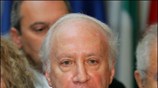 Ο ειδικός διαμεσολαβητής του ΟΗΕ για το Σκοπιανό Μάθιου Νίμιτς, μετά τη ...
