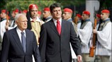 Ο Πρόεδρος της Δημοκρατίας Κάρολος Παπούλιας συναντήθηκε σήμερα με τον Πρόεδρο της ...