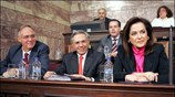 Η υπουργός Εξωτερικών Ντόρα Μπακογιάννη πήρε μέρος μαζί με τους υφυπουργούς Γιάννη ...