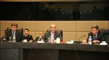 Ο υπουργός Εθνικής ¶μυνας Ευάγγελος Μεϊμαράκης παραβρέθηκε, στην πρώτη συνεδρίαση της Συμβουλευτικής ...