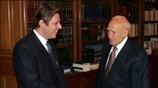 Τον Πρόεδρο της Δημοκρατίας επισκέφθηκε ο πρόεδρος της επιτροπής Εξωτερικών και ¶μυνας ...