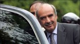 Ο υπουργός ¶μυνας Βαγγέλης Μεΐμαράκης εξέρχεται από το Μέγαρο Μαξίμου μετά τη ...