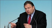 Ο υποψήφιος πρόεδρος του ΠΑΣΟΚ Ευάγγελος Βενιζέλος παρουσιάζει τις θέσεις του για ...